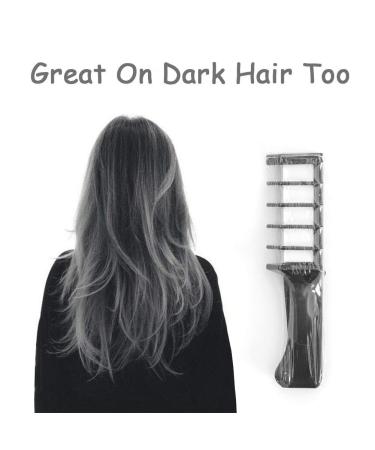 Qivange Hair Chalk Comb 6 Pcs - Temporary Non-Toxic Hair Coloring for Kids - Ideal Christmas Birthday Party Gifts - Ages 4+ - 6 Count - Buy Online on GoSupps.com