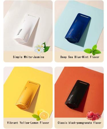 QUYUWOWO Zeolite Mineral Shoe Deodorizer Box (2 Pack) Odor Eliminator for Shoes Closet Bathroom Cars Blue - Buy Online on GoSupps.com