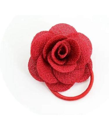 Baby Girls Hair Ties Rope 13PCS Small Seamless Hair Bands Ponytail Holder No Damage Flower Hairbands for Kids Toddlers 13pcs Camellia - Buy Online on GoSupps.com