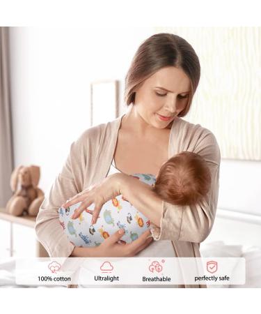 Vicloon Baby Swaddle Wraps 2 pcs | 0-3 Months | 100% Organic Cotton | Breathable Fabric | Unisex White Swaddle Blanket - Buy Online on GoSupps.com