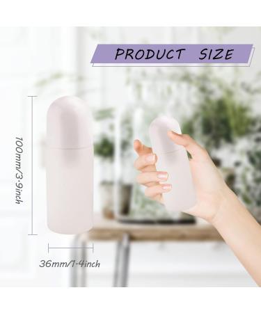 8 Packs Roll On Deodorant Bottles 1.7oz/50ml Empty Deodorant Containers Plastic Rollerball Bottles Refillable Roller Container For Homemade Natural Deodorant - Buy Online on GoSupps.com