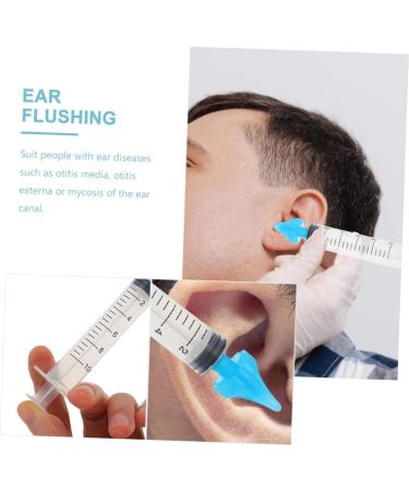 Healifty Ear Wax Remover Syringe - 4pcs Assorted Color Ear Cleaner Tool - Buy Online on GoSupps.com