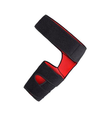 FRCOLOR 1pc Waist Fixed Leggings Simple Lumbar Belt Hamstring Support Brace Thigh Belt Creative Thigh Brace Breathable Thigh Protection Pad Hip Set Men and Women Red Body Sculpting