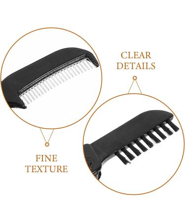 Beaupretty Flodable Brow Brush Eyebrow Brush Comb Lash Separator Brow Brush Dual Sided Lash Mascara Applicator Eyebrow Grooming Tool - Buy Online on GoSupps.com