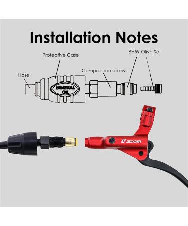 CooMeng Zoom H876E Electric Power-Off Hydraulic Brake Set with 180mm Rotors | Pre-Bled Disc Brake for eBike/E-Scooter | Black - Buy Online on GoSupps.com