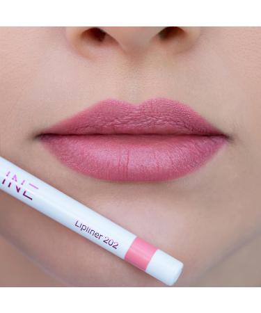 COSLINE Lipliner & Lip Contour Pencil No. 202 - Azalea Light Pink | Shop Internationally for Premium Beauty Products - Buy Online on GoSupps.com