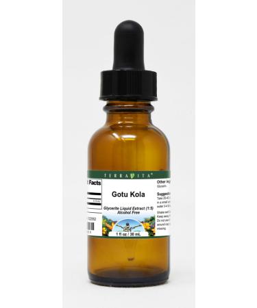 Gotu Kola Glycerite Liquid Extract (1:5) - No Flavor (1 oz ZIN: 522552)