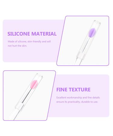 12 Pcs Silicone Lip Brush Set - Lipstick Applicator Eyeshadow Brush & Makeup Tool for Perfect Application - International Shipping Available - Buy Online on GoSupps.com