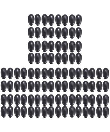DOITOOL 150 pairs Shop Earmuffs Caps Barber Covers Bathing Shower Hair Tender Hairdressing Ear Accessories Dyeing Cap Coloring Salon Protector Protectors Black Dye of Plastic Home Shield 7.5x4cmx3pcs Blackx3pcs