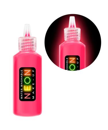 Amakando black light make-up - pink - UV body paint fluorescent paint phosphorescent luminous paint body painting neon makeup