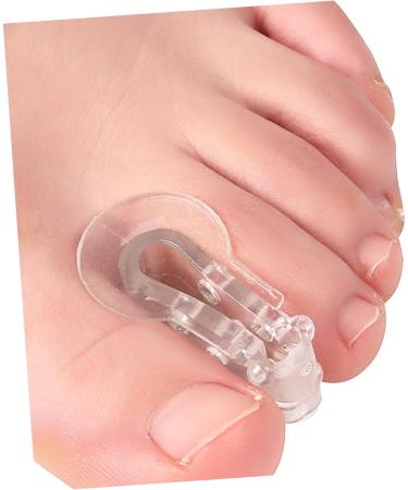 Hemoton 4 Pairs Silicone Gel Pedicure Bunion Splint Set - Yoga Tools for Valgus Hammer & Spacer Correction - Buy Online on GoSupps.com