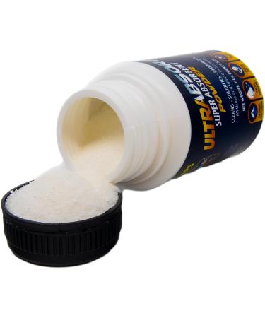 ULTRABSORB Super Absorbent Powder - Eco-Friendly Liquid Spill Solidifier & Odor Remover for Urine Vomit & More - 7oz Portable Toilet Solution - Buy Online on GoSupps.com