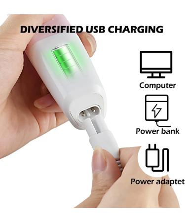 Electric Facial Hair Removal Set for Women - Painless Hair Trimmer for Eyebrows, Nose, Face, Body, Bikini - Rechargeable & Waterproof - Buy Online on GoSupps.com