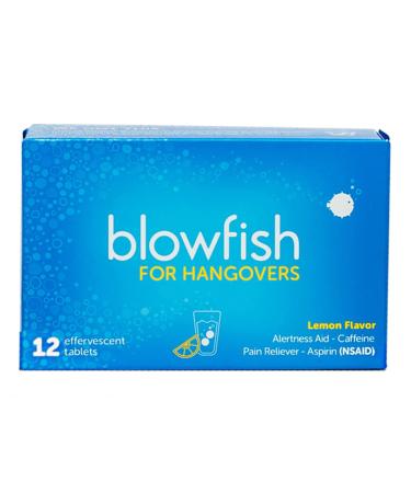 Blowfish for Hangovers - FDA-Recognized Hangover Relief - Scientifically Formulated to Relieve Hangover Symptoms Fast (1 Pack)