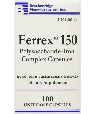 Ferrex 150 Capsules 100ct (5 Pack)