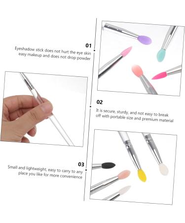 FRCOLOR 10pcs Eye Shadow Brush Make up Accessories Eyeshadow Women Makeup Brush Scrubber Miss Face - Buy Online on GoSupps.com