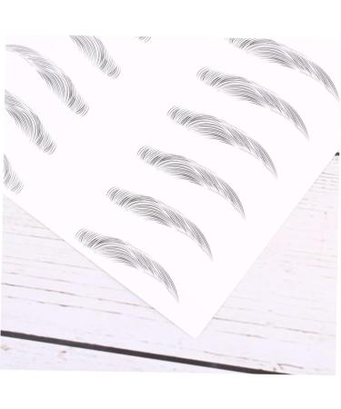 FOMIYES 2 Pairs Makeup Decals Eyebrow Artificial Eyebrow Patch Eyebrow Stickers 6d Disposable Makeup Tools - Buy Online on GoSupps.com