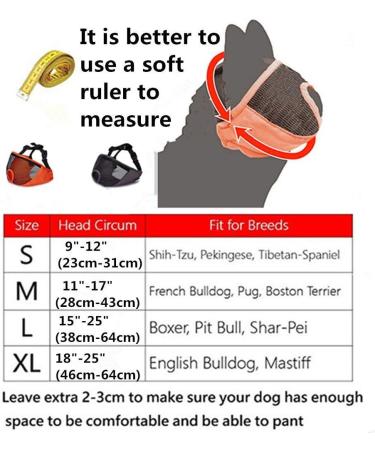 Jyhy Adjustable Muzzle for Short Snout Dogs | Breathable Mesh Bulldog Mask for Training | Size S (23-31 cm) - Blue - Buy Online on GoSupps.com