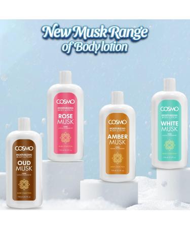 CD COSMO DESIGNS Moisturizing Body Lotion White Musk 750ml | /25.3 fl.oz for Men & Women Lotion All Skin Types Skin Care Bath & Body Lotions for Hand Face & Body - Buy Online on GoSupps.com
