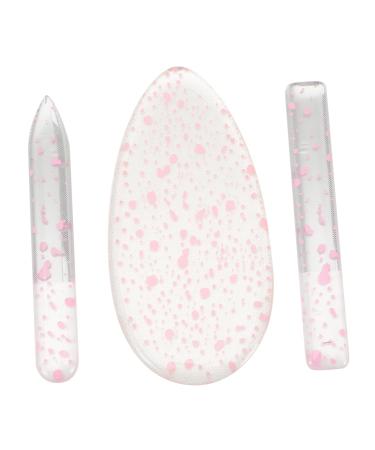 FOMIYES 1 Set Foot Set fingernail Buffering Files Nail File for Natural Nails Crystal Nail Files feet Nail kit Heel Scrubber Foot File for Dead Skin Glass Combination Miss Manicure