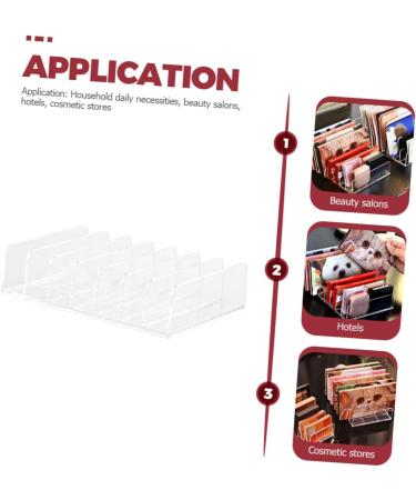  Ipetboom Ipetboom Eyeshadow Vanity Storage Set - Makeup Display Case with Grid for Storing Lipstick and Nail Polish - Buy Online on GoSupps.com