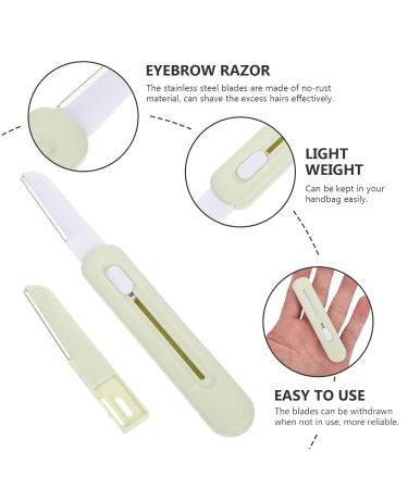 FRCOLOR 4 Sets Eyebrow Trimmer Travel Kit for Women - Stainless Steel Hair Removal Razor & Shaver for Face Eyebrows & Armpits - Buy Online on GoSupps.com