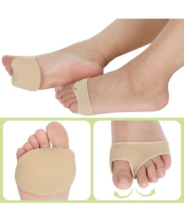 WLLHYF Metatarsal Pads - Soft Gel Forefoot Cushion for Pain Relief and Blisters Prevention - Non-Slip Fabric Sleeves for Men and Women - Buy Online on GoSupps.com