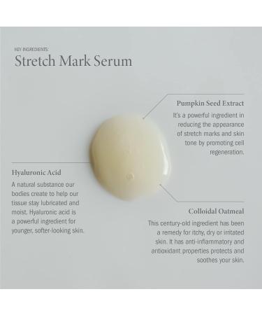 Birth Skincare Stretch Mark Serum - Natural & Safe for Pregnancy/Postpartum | Made in Canada 2oz - Buy Online on GoSupps.com