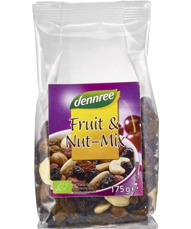 dennree dennree Organic Fruit & Nut Mix (6 x 175 g)