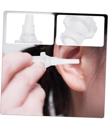 PartyKindom 10pcs Ear Cleaning Disposable Tips Safe Ear Irrigator Nozzle for Adults - Buy Online on GoSupps.com