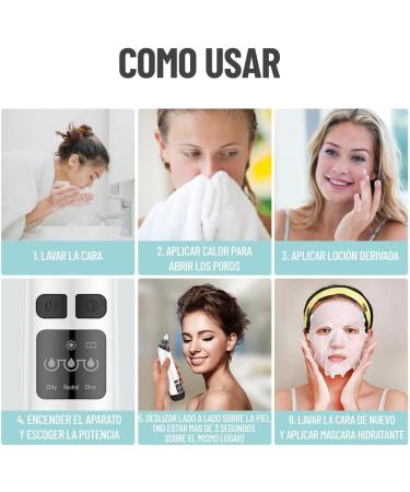 ARCIK Nose Blackhead Suction Removes Blackheads and Blackheads Pore Cleaner Heat Mode for Easy Removal Adjustable Power of 3 Modes and Accessories Included - Buy Online on GoSupps.com