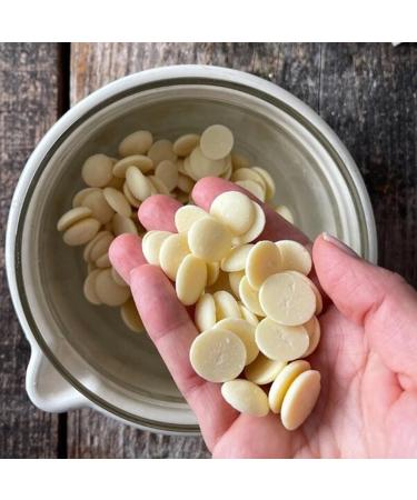 BAM become a master BAM White Chocolate Drops 5 kg Premium Baking Chocolate with Creamy Milk Flavor Perfect for Ganaches Mousses Ice Cream & Decorations Gluten Free - Buy Online on GoSupps.com