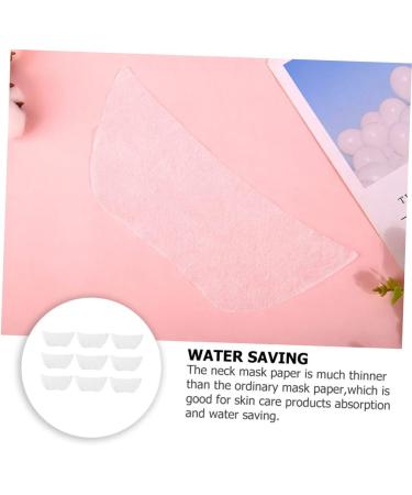 Mipcase Masques en Papier Non Tiss pour Cou 100 Pi ces Soie Hydratants L gers Doux Soin Peau Visage Spa Maison - Buy Online on GoSupps.com