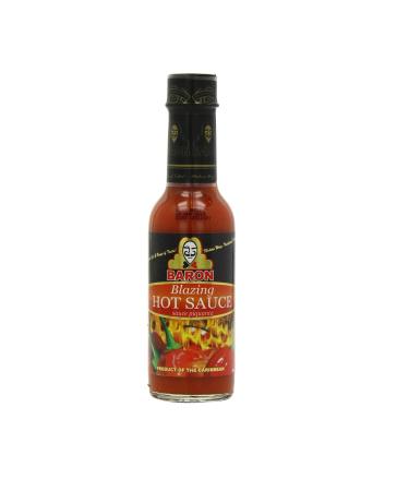 Baron Blazing Hot Sauce 155g Box of 6-Fd