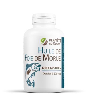 Plan te au Naturel Cod Liver Oil 500 mg - 400 capsules