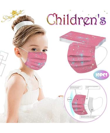Shop WEXCV 100-Piece Cartoon Print 3-Layer Face Masks for Kids | Breathable Neck Gaiters | Ideal for School & Outdoor Use - Buy Online on GoSupps.com