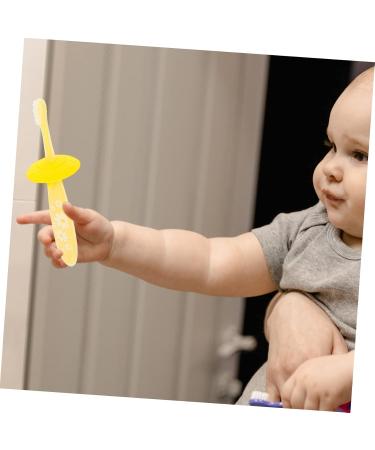 Buy Minkissy Portable Toddler Toothbrush Set | Travel-Friendly Soft Fur Tooth Cleaning Tools for Kids - Buy Online on GoSupps.com