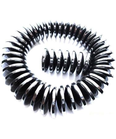 ZXCVWWE Magnetic Weight Loss Earrings - Black Acupressure & Acupuncture Stimulation for Slimming | 1 Pair - Buy Online on GoSupps.com