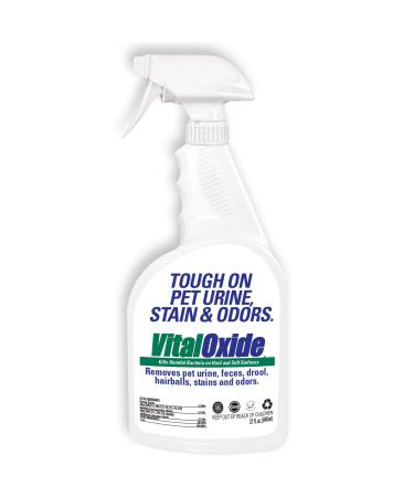 Vital Oxide| Eliminate Pet Urine Odor & Stains| Destroys Most Pet viruses in minutes |Carpet Stain Remover for Cats & Dog Pee Carpet Cleaner Spray