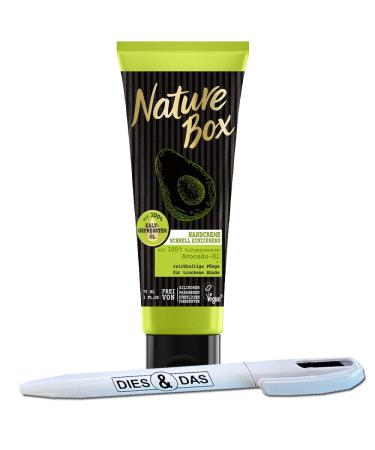 Nature Box hand cream with cold-pressed avocado oil 75ml + DIES&DAS ballpoint pen worth 2.90