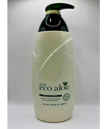 ROSEE ECO ALOE BODY CLEANSER 750ml by Somang | Natural Skin Care for All Skin Types | Eco-Friendly & Hydrating Body Wash - Buy Online on GoSupps.com