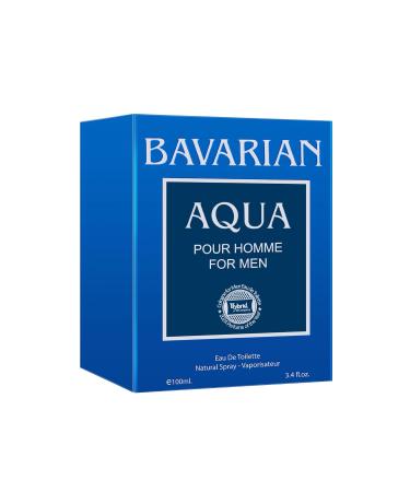 Hybrid & Company Bavarian Aqua Pour Homme For Men Eau De Parfum Vaporisateur Natural Spray 3.4 Fl Oz BAVARIAN AQUA 3.4 Fl Oz (Pack of 1) - Buy Online on GoSupps.com