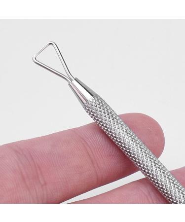Clyhon Gel Nail Remover Triangle Cuticle Pusher Scraper Manicure and Pedicure Tool - Buy Online on GoSupps.com