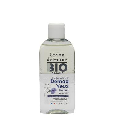 Corine de Farme-Bio cleaning lotion BI-phase-removes make-up waterproof especially for removing make-up of the eyes-organic-and-certified make-up remover 150 ml