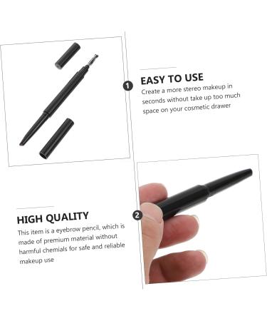 Didiseaon 72 Pcs Double Ended Eyebrow Pencil Mechanical Eyebrow Pencil Plastic Portable Eyebrow Brush - Buy Online on GoSupps.com