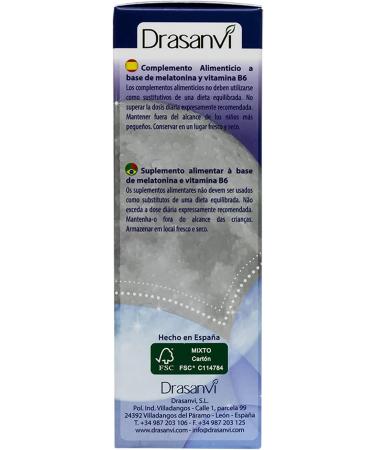 LIQUID MELATONIN Kids 50 ml 1 MG DRASANVI - Buy Online on GoSupps.com