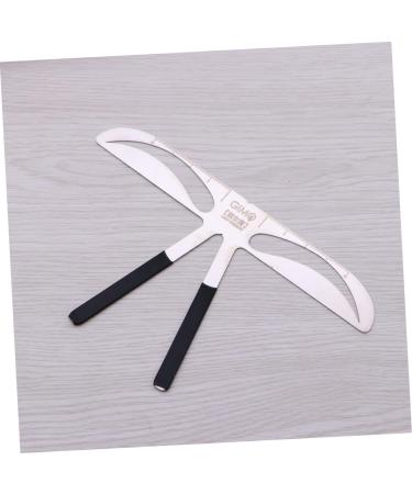 Angoily Eyebrow Shaper Kit for Women Eyes Eyebrow Ruler Stencil Template Eyebrow Trimming Balance Ruler - Buy Online on GoSupps.com