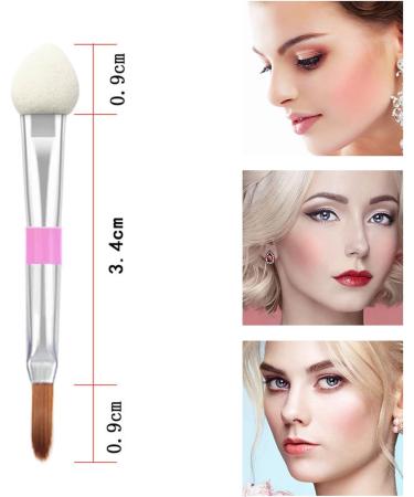 100 PCS Disposable Lip Gloss Brush MKNZOME Eye Makeup Brushes Eye Shadows Sponge Brushes Eyeshadow Sponge Applicator Perfect for Lips Eyes and Makeup Application Perfect for Travel - 5.2cm #16 - Buy Online on GoSupps.com