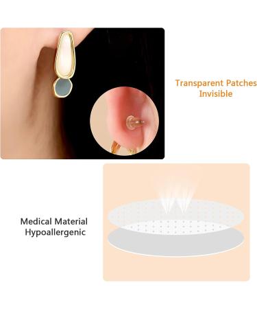 Earring Lobe Support Patches - 200 Pack for Heavy Earrings - Prevent Tears and Reduce Strain - Buy Online on GoSupps.com