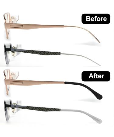 Hoaaigo Soft Silicone Glasses End Caps | Anti-Slip Ear Hooks & Comfortable Holders for Sunglasses & Reading Glasses - Buy Online on GoSupps.com